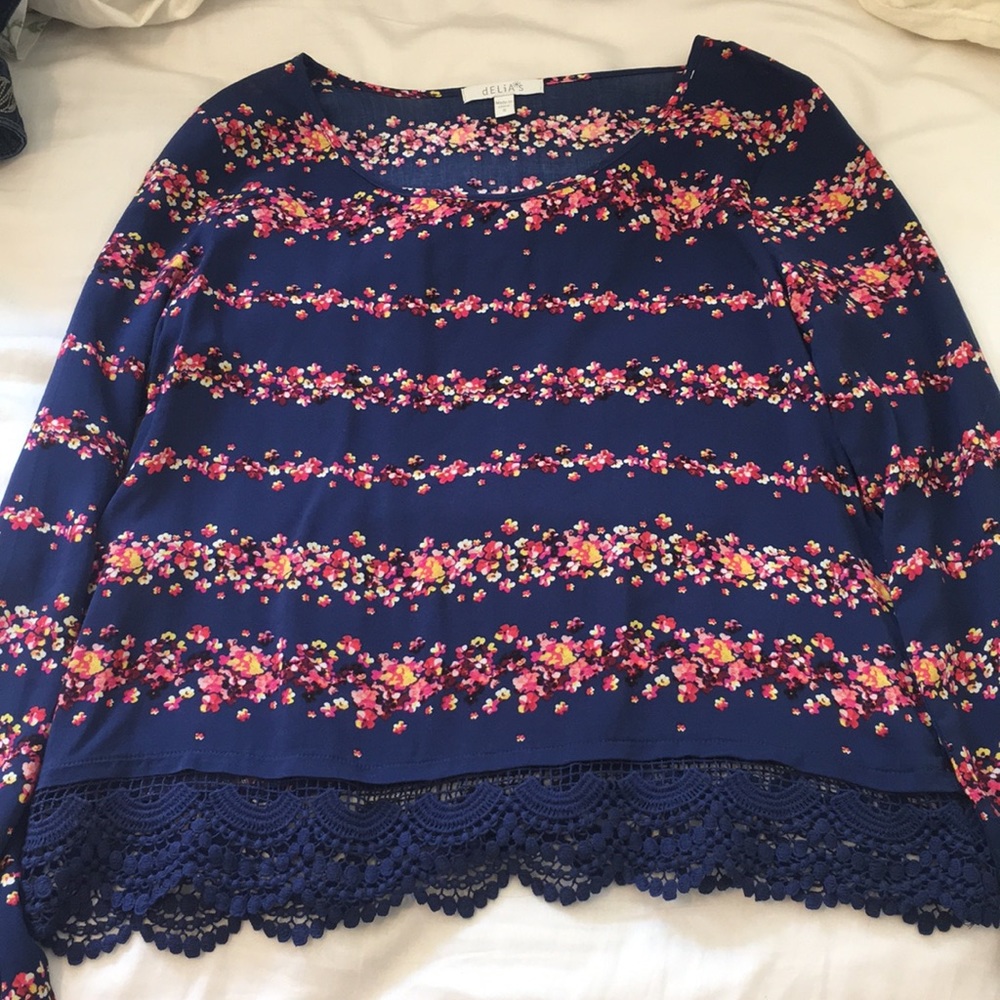 Flowery blouse